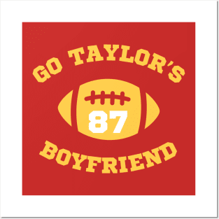 Go Taylors Boyfriend Football Funny Go Taylor's Women Men T-Shirt Essential T-Shirt Posters and Art